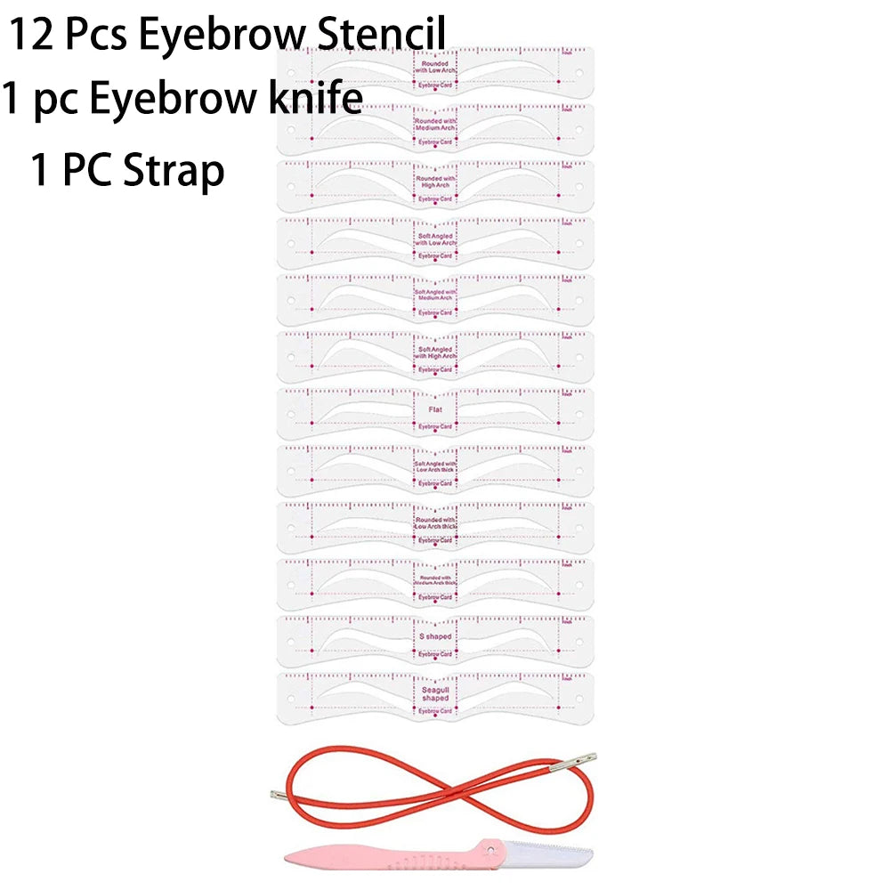 Magic Eyebrow Shaping Guide & Stencil Template