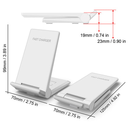 3 in 1 Wireless Charger Dock Charging Station for Apple Watch Iphone 15 14 13 12