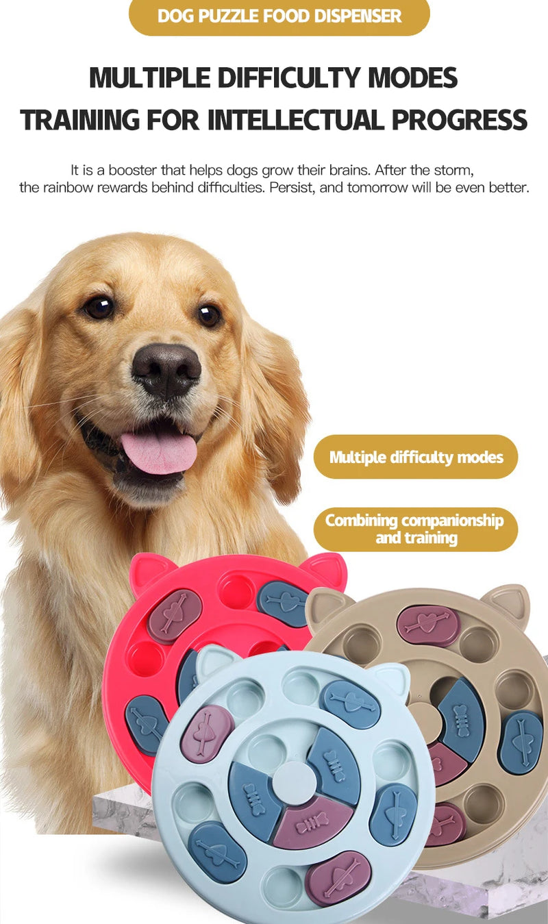 Interactive Pet Toys for Cats and Dogs - Boredom Relief, Slow Feed Bowls, and Brain Training Equipment