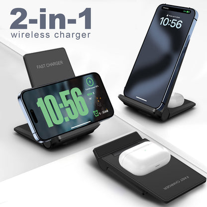 3 in 1 Wireless Charger Dock Charging Station for Apple Watch Iphone 15 14 13 12