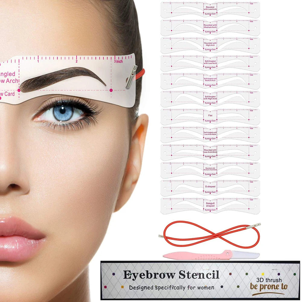 Magic Eyebrow Shaping Guide & Stencil Template